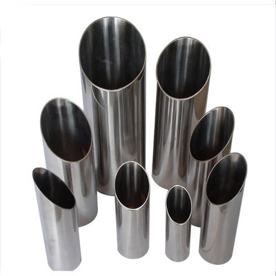 Soğuk Sıcak Dolaştırılmış Paslanmaz Çelik Yuvarlak Tüpler 0.5mm-6mm İnşaat Malzemeleri İçin Saldırılmış