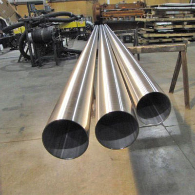 Kaynaklı Paslanmaz Çelik Yuvarlak Boru Parlak Cilalı Yüzey 201 202 304 304L 316 100mm-6000m