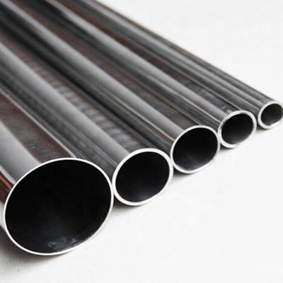 Soğuk Sıcak Dolaştırılmış Paslanmaz Çelik Yuvarlak Tüpler 0.5mm-6mm İnşaat Malzemeleri İçin Saldırılmış