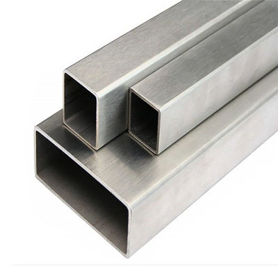 Yapı Malzemesi 304 paslanmaz kare boru 1mm-150mm Endüstriyel Dikişsiz Soğuk Haddelenmiş Çekilmiş Dom