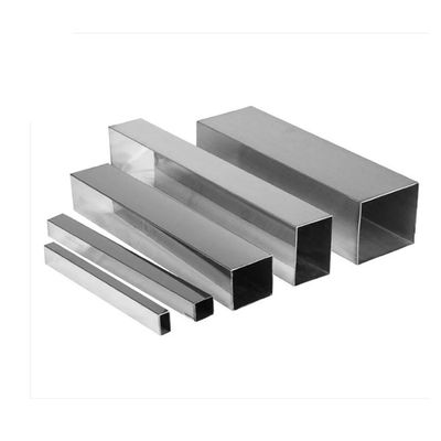 Dikişsiz ERW paslanmaz çelik kare boru borular 304 201 316 8K BA 2B 6mm-2500mm