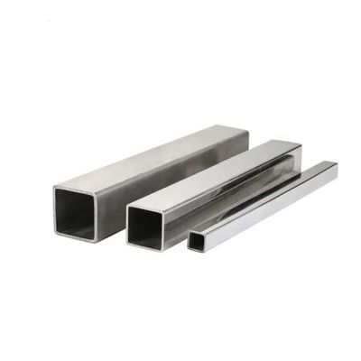 ASTM Hl Finish Stainless Steel Square Tube Pipe Profile 201 202 316 Parlak ayna