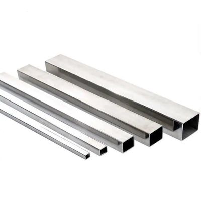 Inox tüp kare paslanmaz çelik dikdörtgen boru ASTM JIS 201 304 304L 310 316L 2205