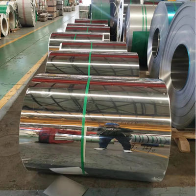 304 Paslanmaz Çelik Bobin Soğuk Yontulmuş 2B Bitir ASTM A240 0.3mm 3.0mm Kalınlığı 1000mm 1500mm Genişliği
