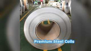 201 304 321 Paslanmaz Çelik Rulolar 0,1-3mm